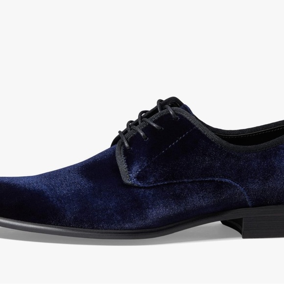 ??? Steve Madden BRYTONN Blue Velvet Oxfords main image 4